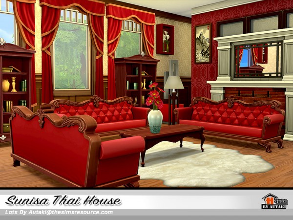  The Sims Resource: Sunisa Thai House by Autaki