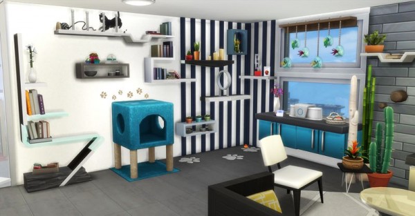  Sims Artists: Apartament Minouchou