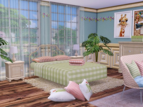  The Sims Resource: Crystal Lane house by MychQQQ