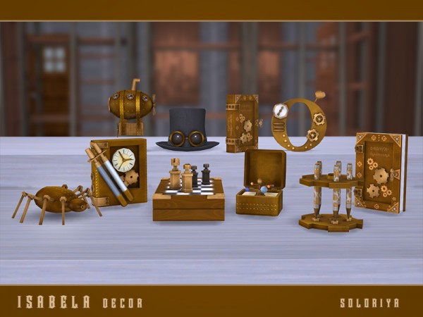  The Sims Resource: Isabela Decor set by soloriya