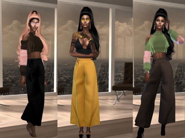  The Sims Resource: Wide Pants Legs by Teenageeaglerunner