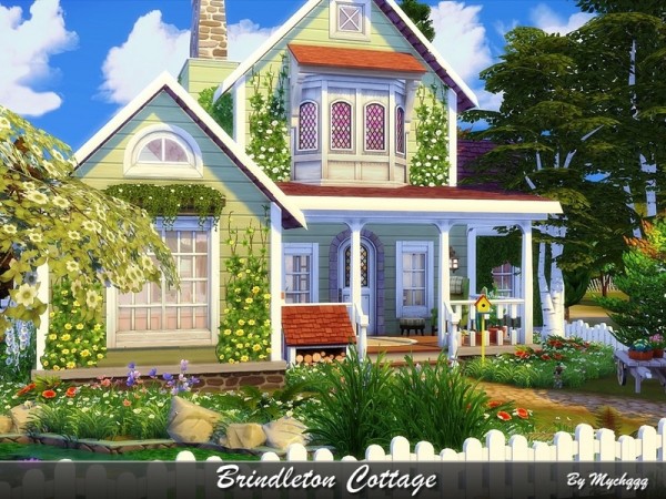  The Sims Resource: Brindleton Cottage by MychQQQ