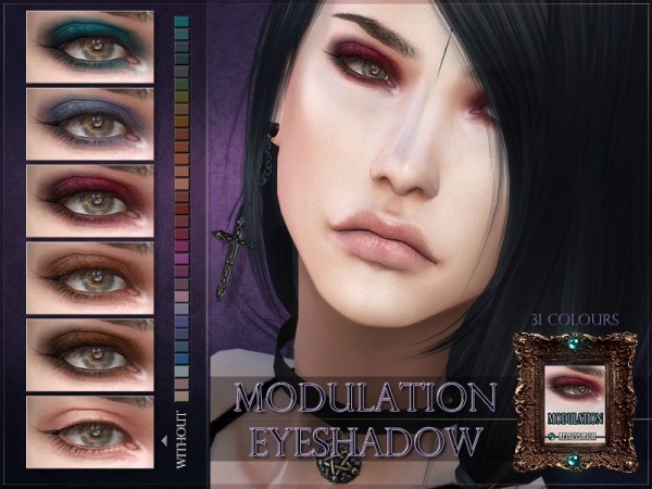  The Sims Resource: Modulation Eyeshadow by RemusSirion