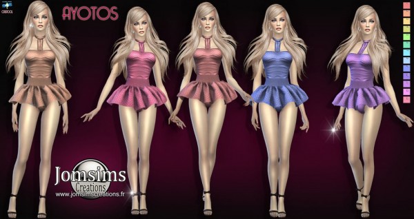  Jom Sims Creations: Ayotos dress