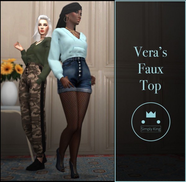  Simply King: Vera’s Faux Top