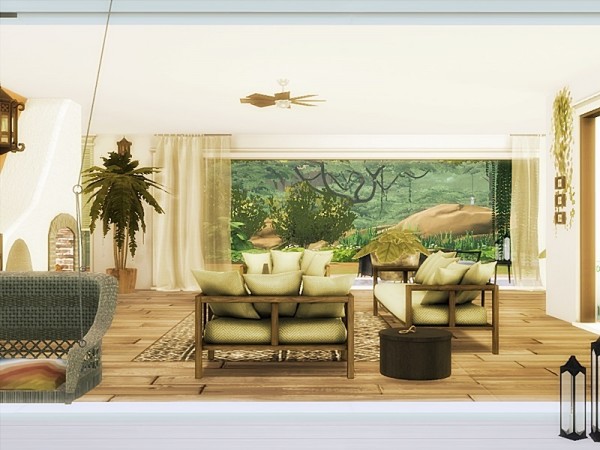  The Sims Resource: Tropical bungalow by Danuta720