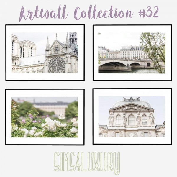  Sims4Luxury: Artwall Collection 32
