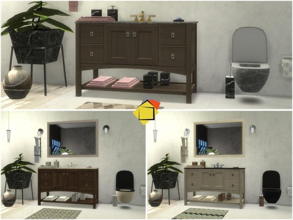  The Sims Resource: Brantford Bathroom by Onyxium