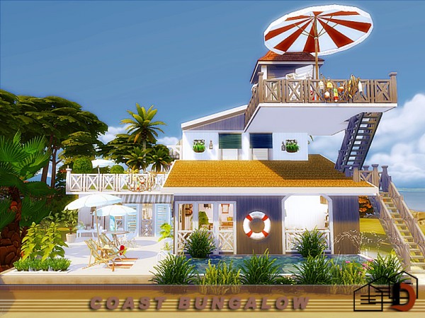  The Sims Resource: Coast bungalow by Danuta720