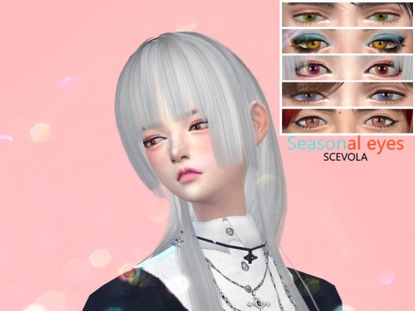  The Sims Resource: Seasonal eyes by Scevola