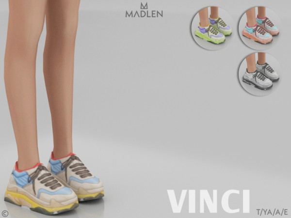  The Sims Resource: Madlen Vinci Shoes by MJ95