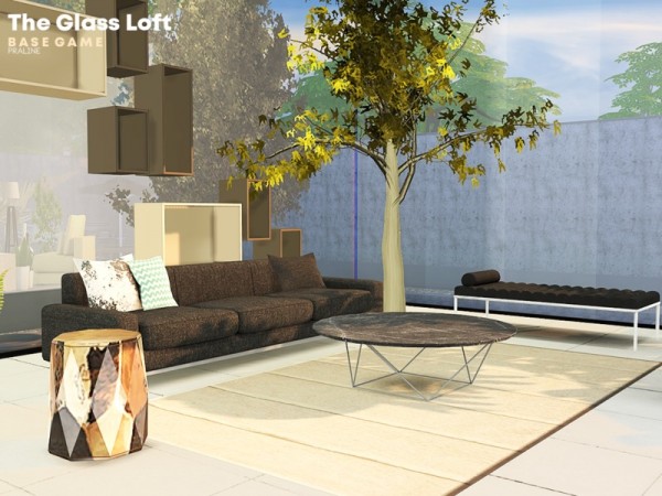  The Sims Resource: The Glass Loft by Pralinesims