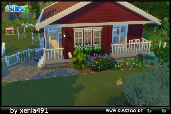  Blackys Sims 4 Zoo: Jewel hindquarters house by  xenia491