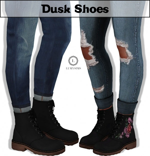  LumySims: Dusk Shoes