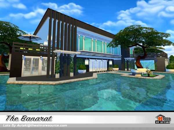  The Sims Resource: The Banarat house by Autaki