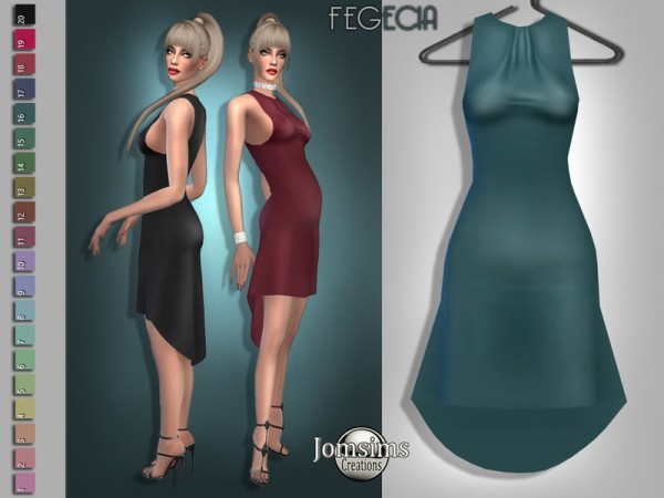     select a site   : Fegecia dress by jomsims