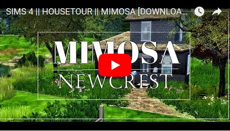  Ideassims4 art: Housetour Mimosa