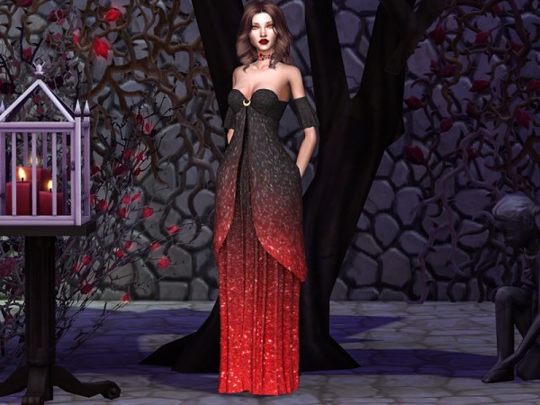  The Sims Resource: Empress Dress by Genius666