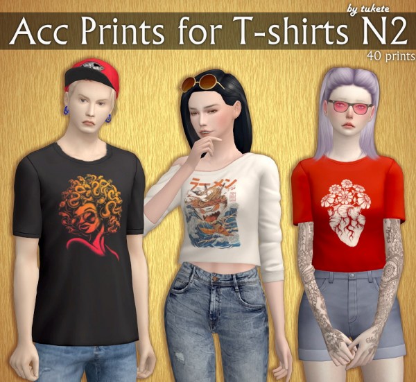  Tukete: Acc Prints for T shirts Part 2