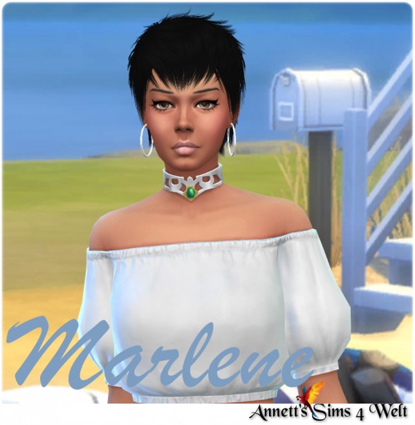  Annett`s Sims 4 Welt: Model Marlene