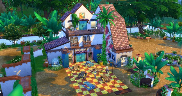  Studio Sims Creation: Alegria Bar