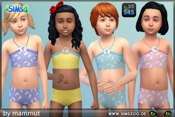  Blackys Sims 4 Zoo: Swimsuit 3 by mammut