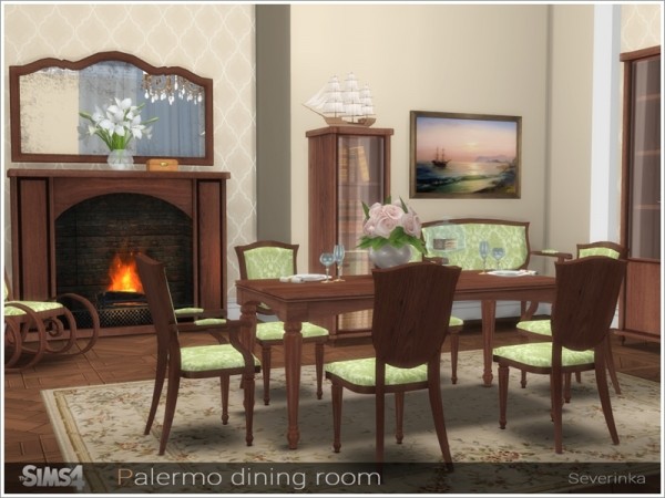  The Sims Resource: Palermo diningroom by Severinka