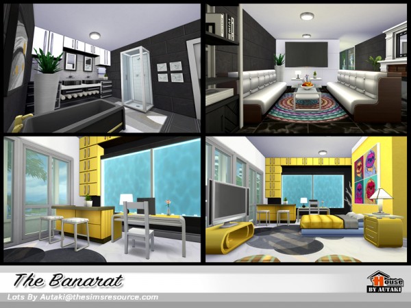  The Sims Resource: The Banarat house by Autaki