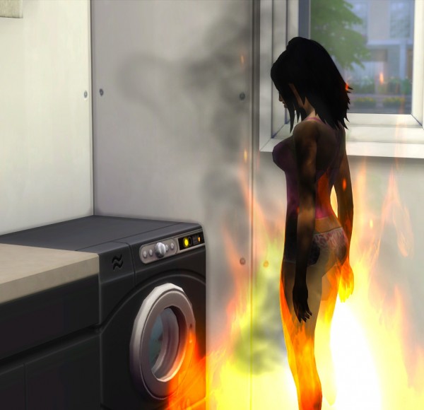  Mod The Sims: Less Laundry Fires by Rainbow Brite