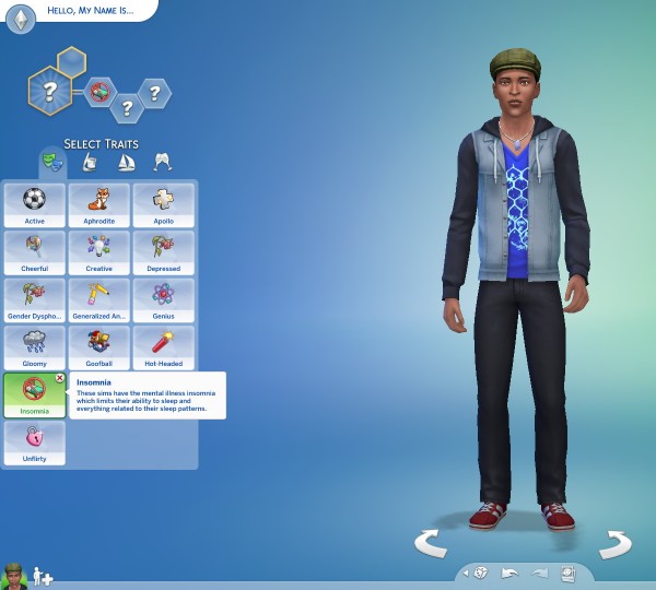 Mod The Sims: Insomnia Trait by didelphimorphia • Sims 4 Downloads