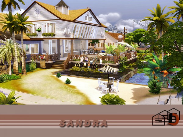  The Sims Resource: Sandra house by Danuta720