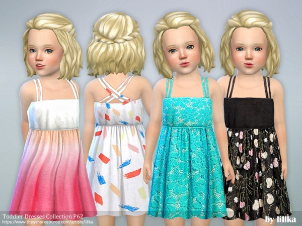  The Sims Resource: Toddler Dresses Collection P62 by lillka