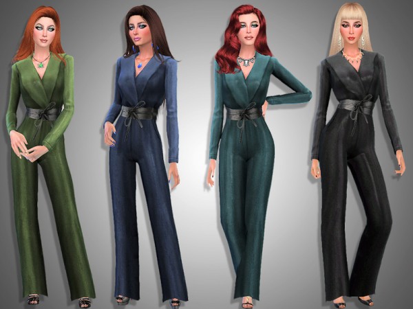  The Sims Resource: Fortuna jumpsuit by  Simalicious