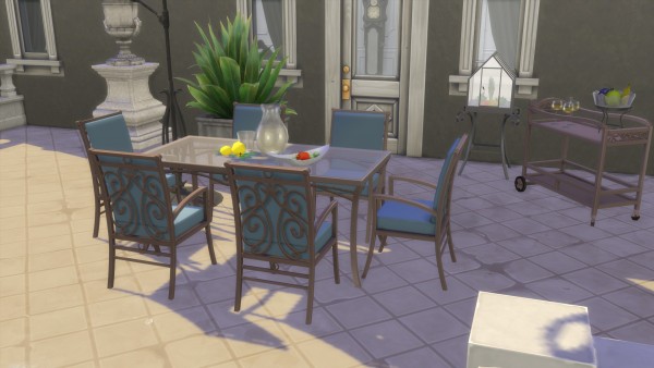  Mod The Sims: Dining Patio Set by TheJim07