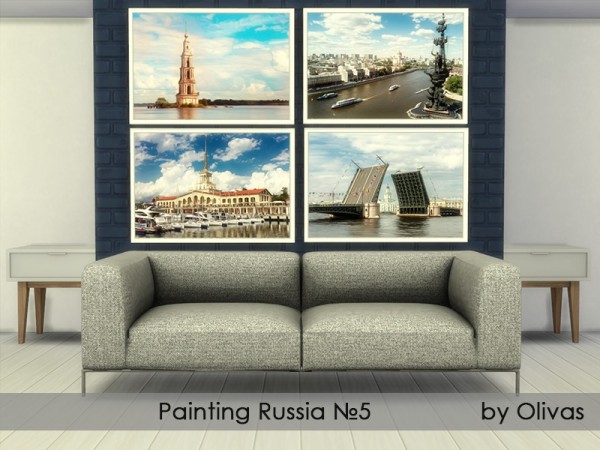  The Sims Resource: Painting Set Sights Russia by Olivas