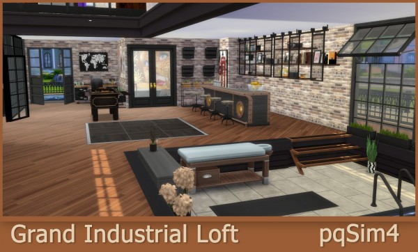  PQSims4: Grand Industrial Loft