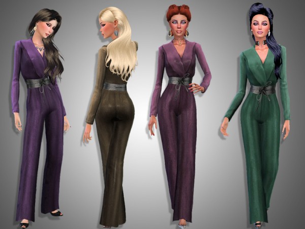 The Sims Resource: Fortuna jumpsuit by  Simalicious