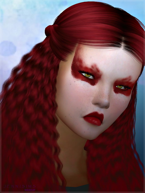  Jenni Sims: Makeup EyeShadow Kabuki Red