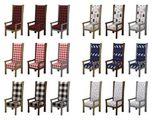 Simplistic: O Canada  sofa, chair and table