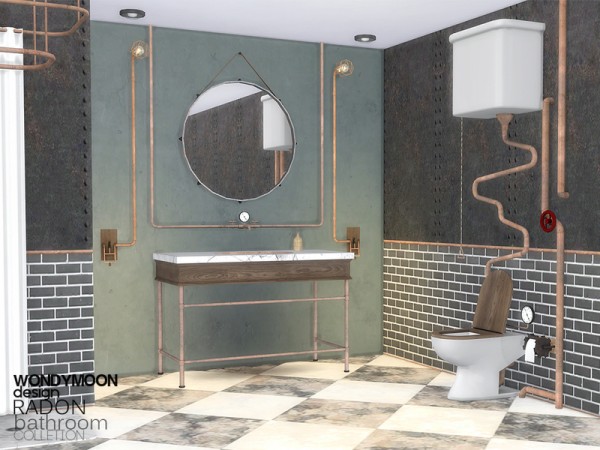  The Sims Resource: Radon Bathroom by wondymoon