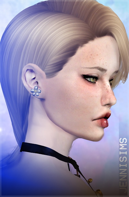  Jenni Sims: Base Game compatible Earrings