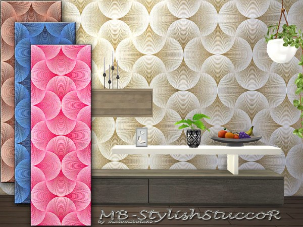  The Sims Resource: Stylish Stucco R  walls by matomibotaki