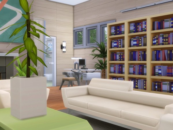  The Sims Resource: Modern Oasis house by MychQQQ