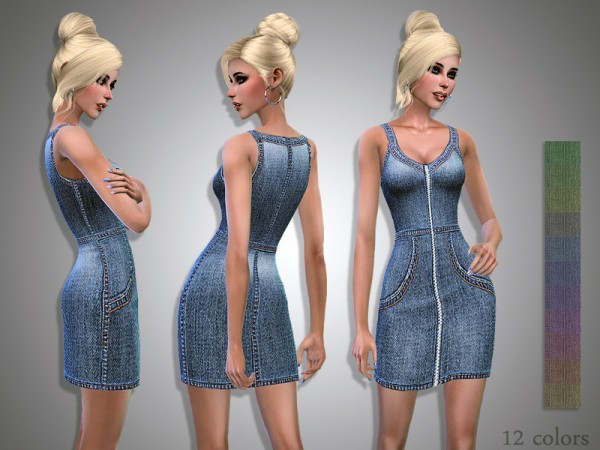  The Sims Resource: Mary dress by Simalicious