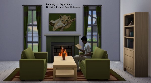  All4Sims: Susi Paintings