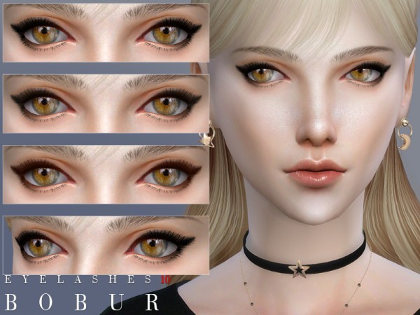  The Sims Resource: Eyelashes 10 by Bobur
