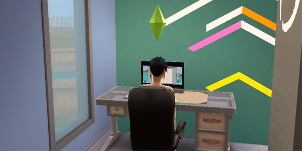  Mod The Sims: Graphic Designer Career by yusril