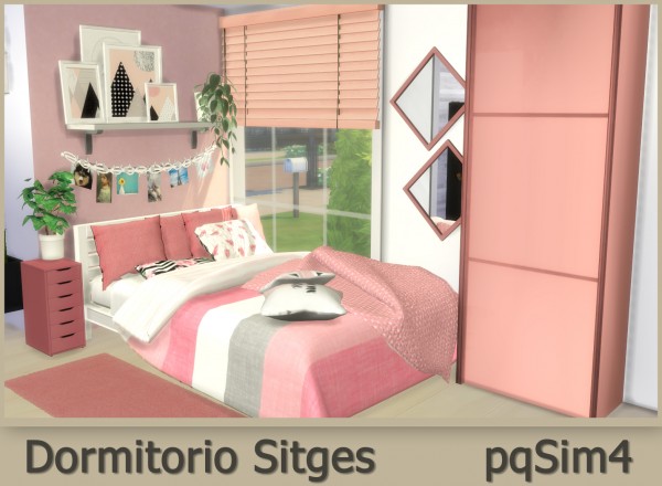  PQSims4: Sitges Bedroom