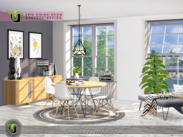  The Sims Resource: Erin Diningroom by NynaeveDesign