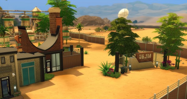  Studio Sims Creation: Radioactive Center Lab